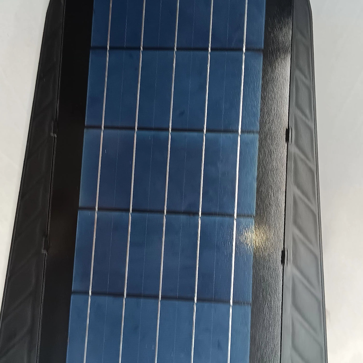 300 Watt Solar Street Light solar panel side