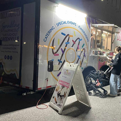 Food Truck Side Mount Light - 10,000 Lumens