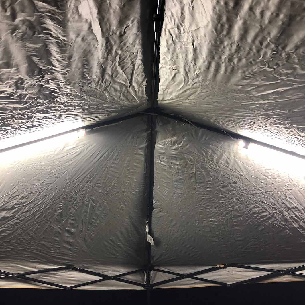 light pop up tent Racing Canopy Pit Light Set
